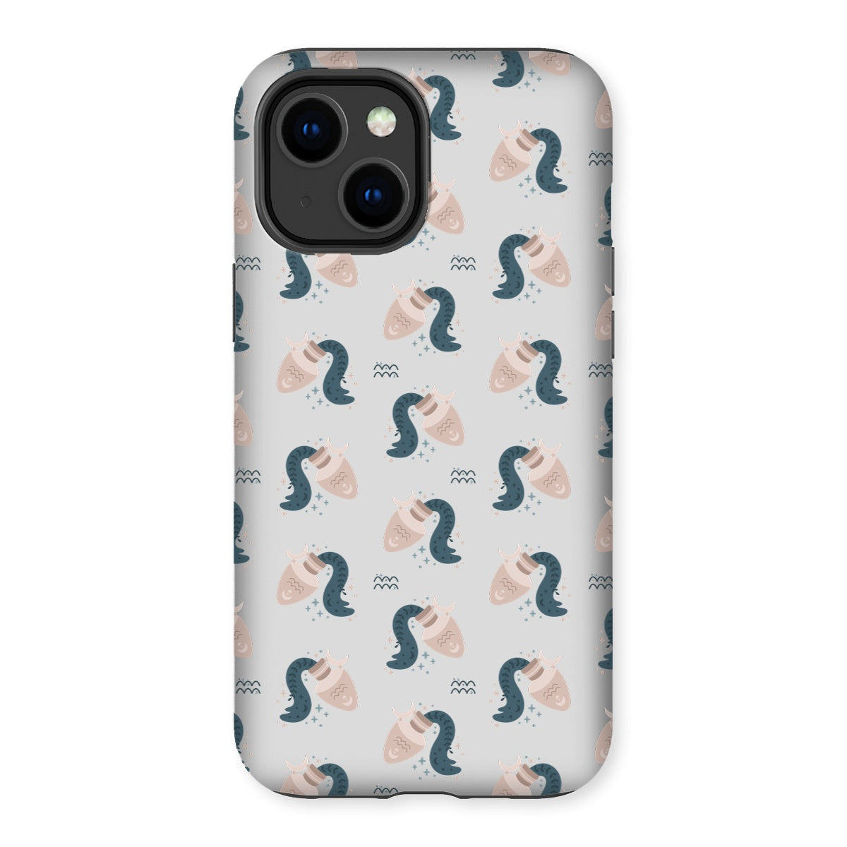 Aquarius Pattern Tough Phone Case