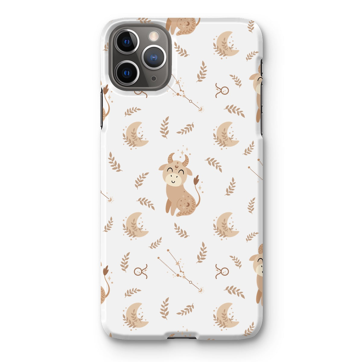 Taurus Pattern Snap Phone Case