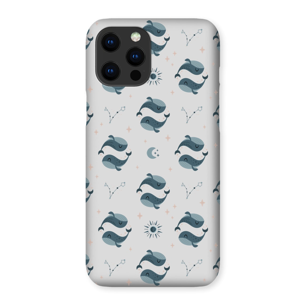 Pisces Pattern Snap Phone Case