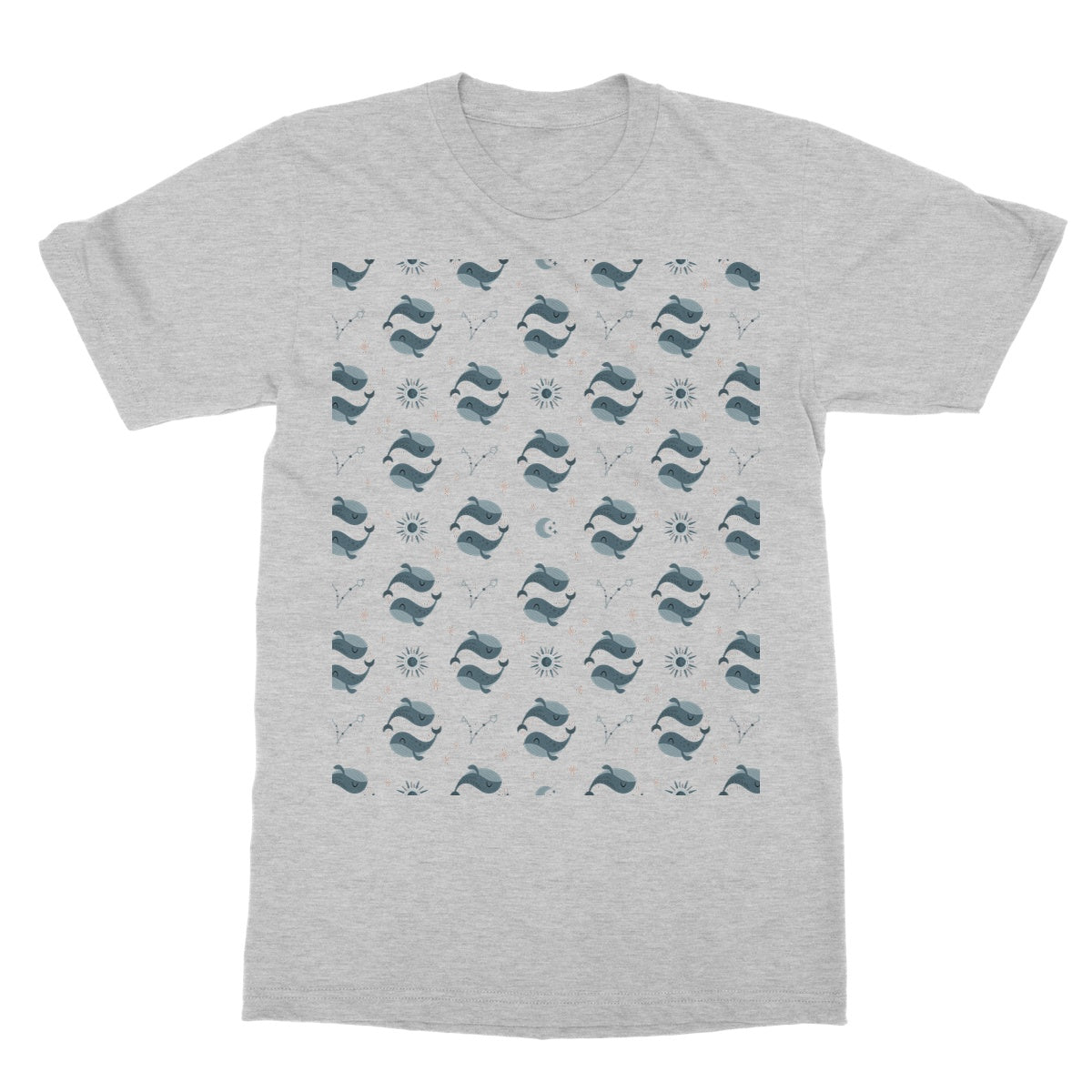 Pisces Pattern Softstyle T-Shirt