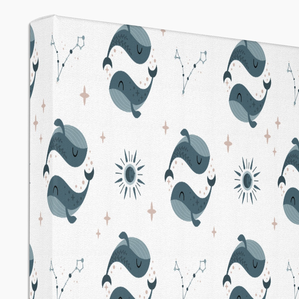 Pisces Pattern Eco Canvas