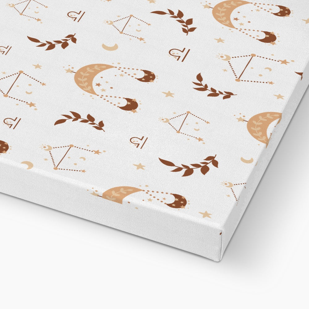 Libra Pattern Canvas