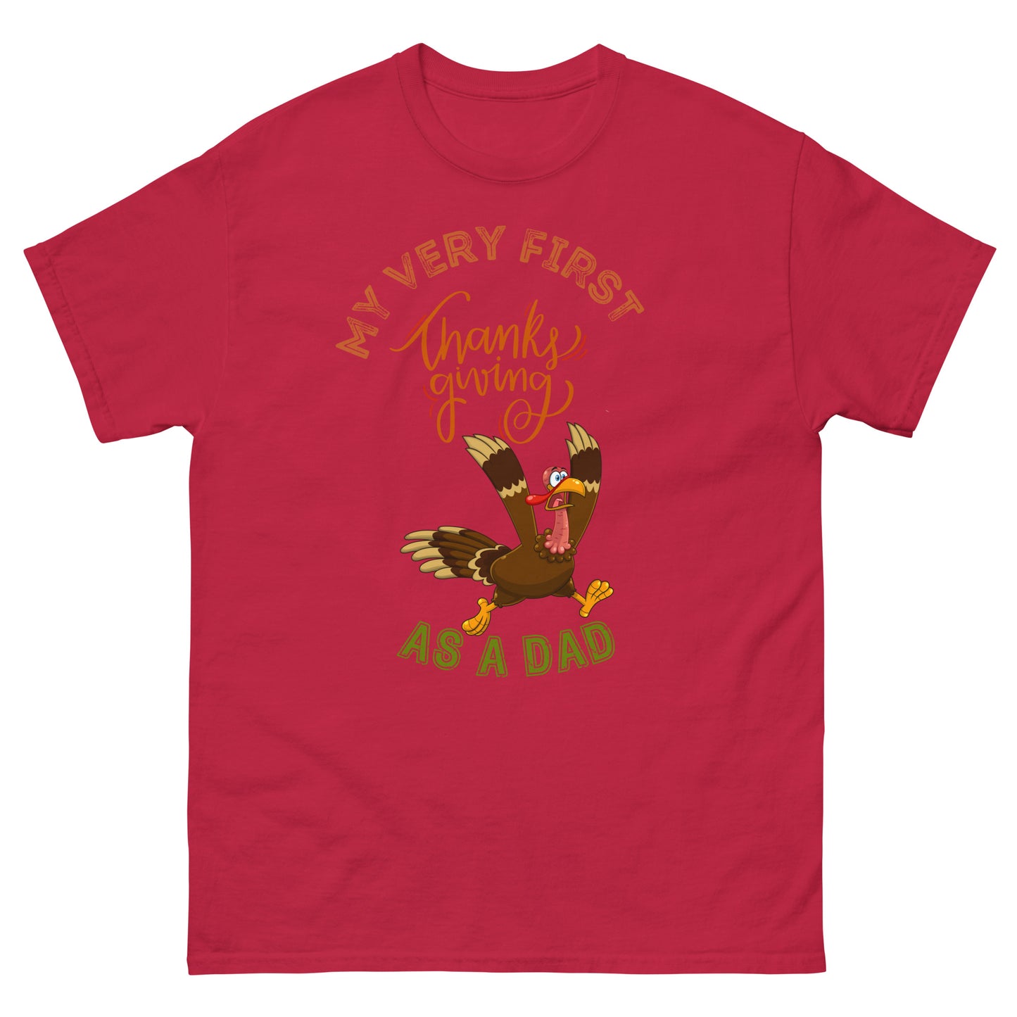 My Very First Thanksgiving as a Dad Men's classic tee