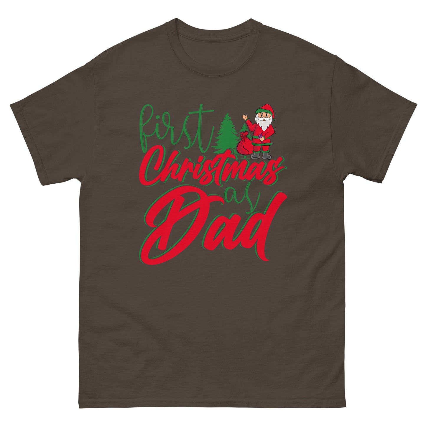 First Christmas As Dad Men's classic tee