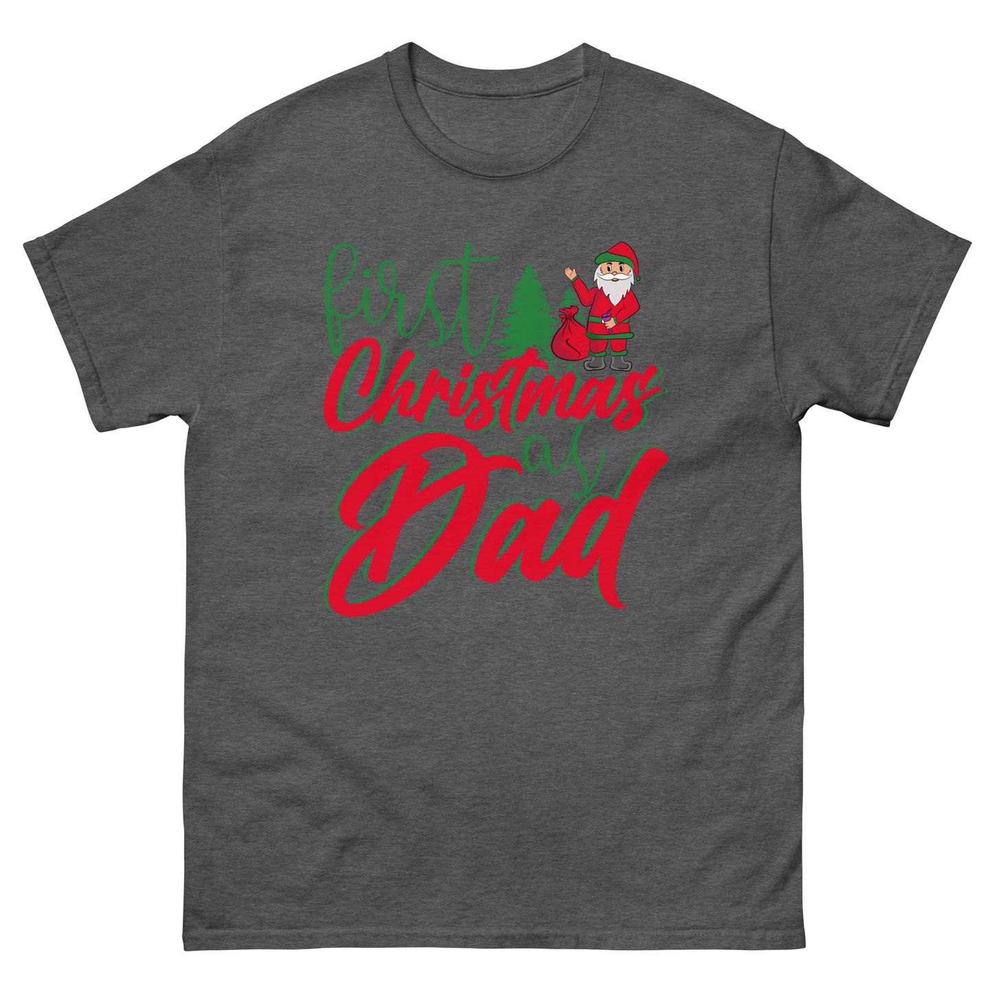 First Christmas As Dad Men's classic tee