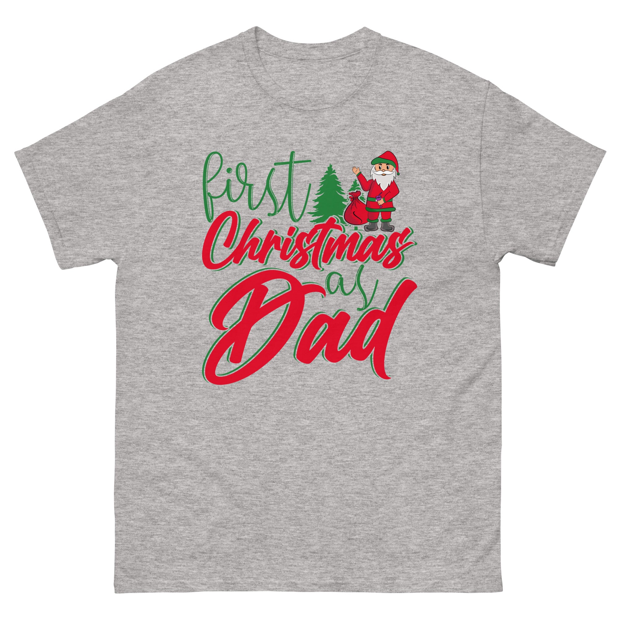 First Christmas As Dad Men's classic tee