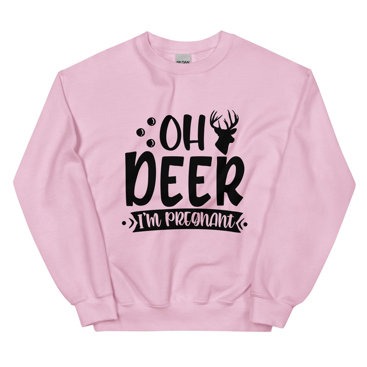 Oh Deer I'm Pregnant Unisex Sweatshirt