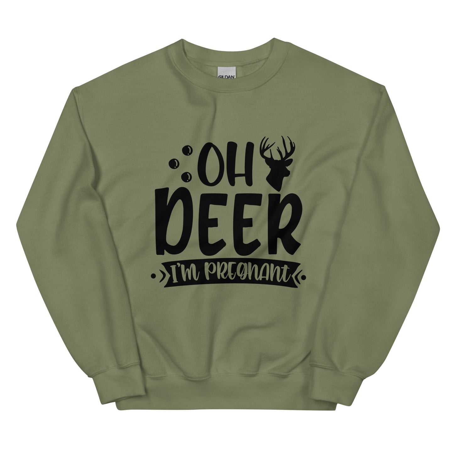 Oh Deer I'm Pregnant Unisex Sweatshirt