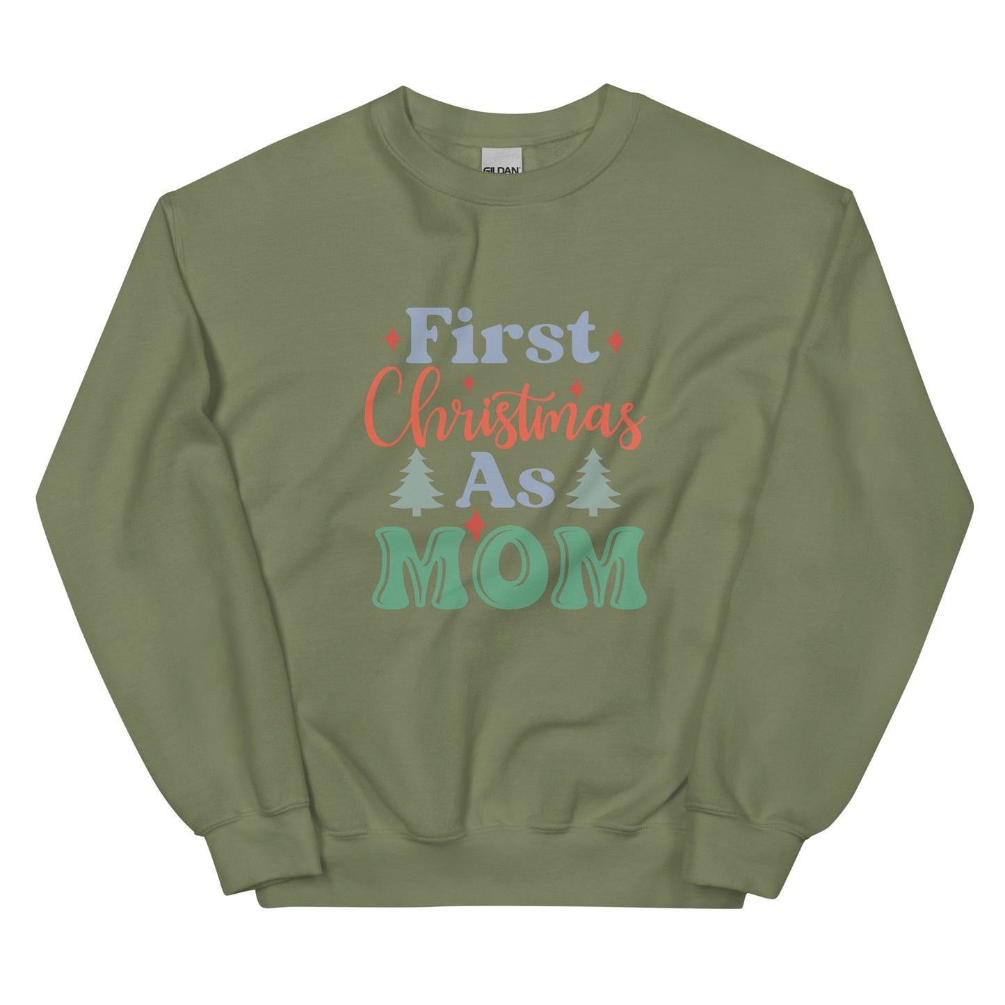 First Christmas as Mom Unisex Sweatshirt