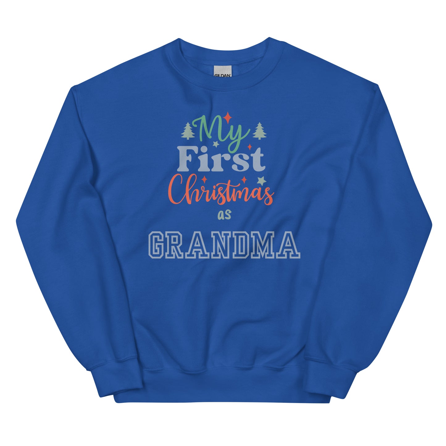 My First Christmas As Grandma Unisex Sweatshirt