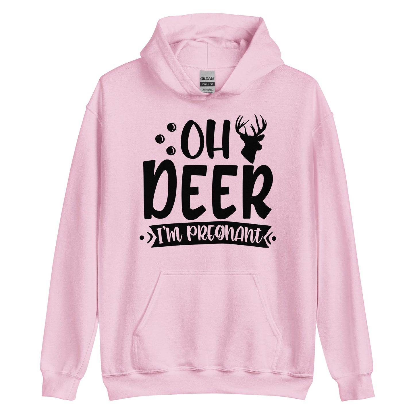 Oh deer I'm Pregnant Unisex Hoodie