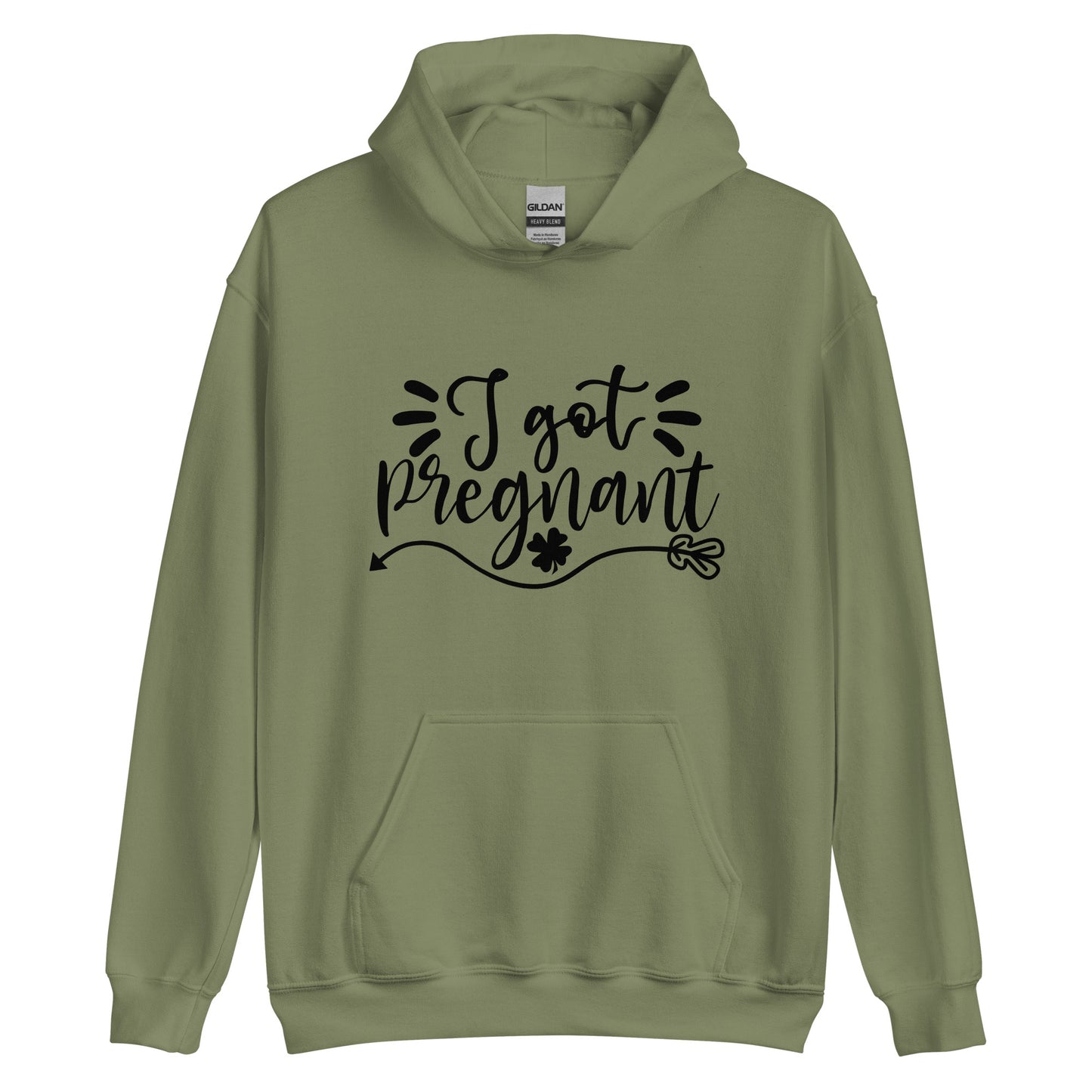 I Got Pregnant Unisex Hoodie