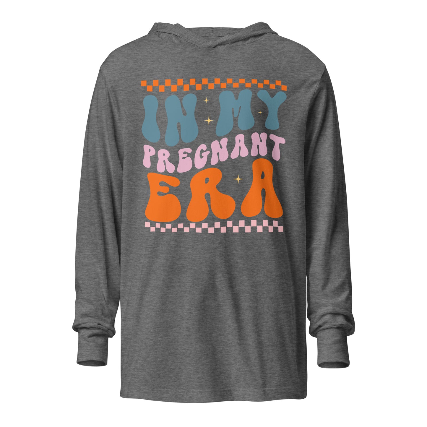 In My Pregnant Era Hooded long-sleeve tee