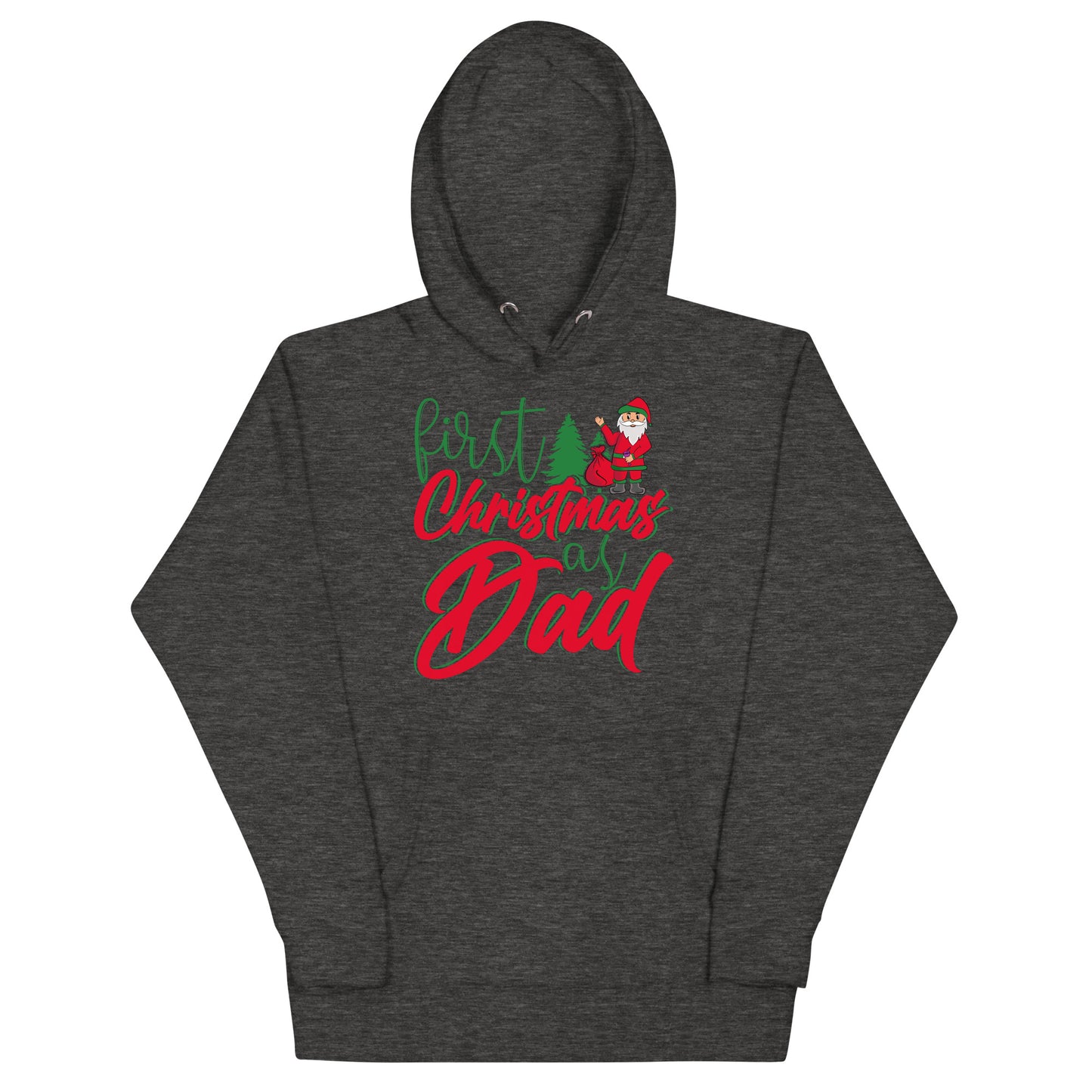 First Christmas As Dad Unisex Hoodie