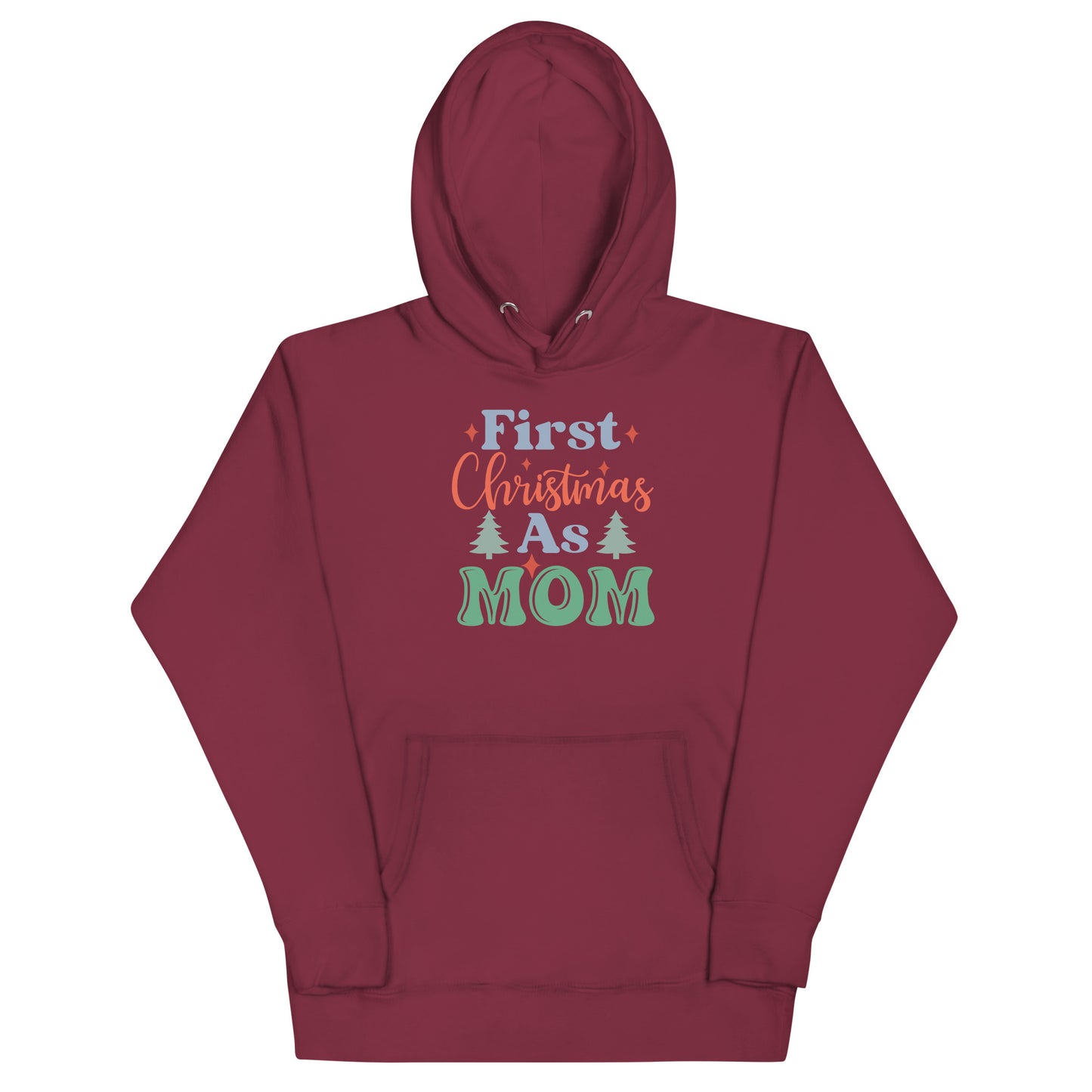 First Christmas As Mom Unisex Hoodie