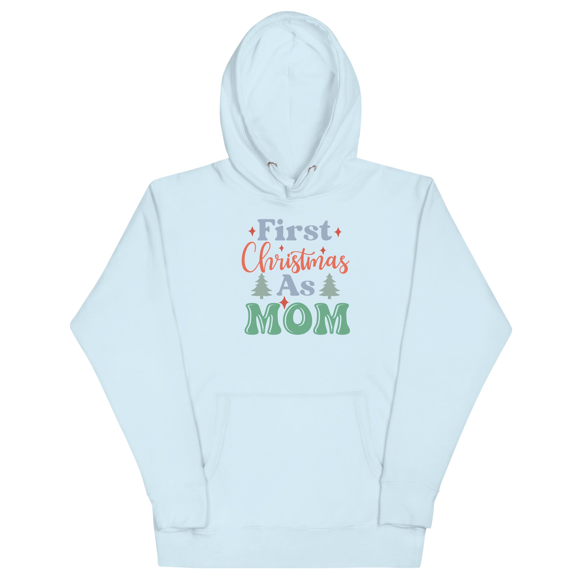 First Christmas As Mom Unisex Hoodie