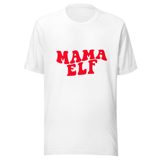 Mama Elf Unisex t-shirt