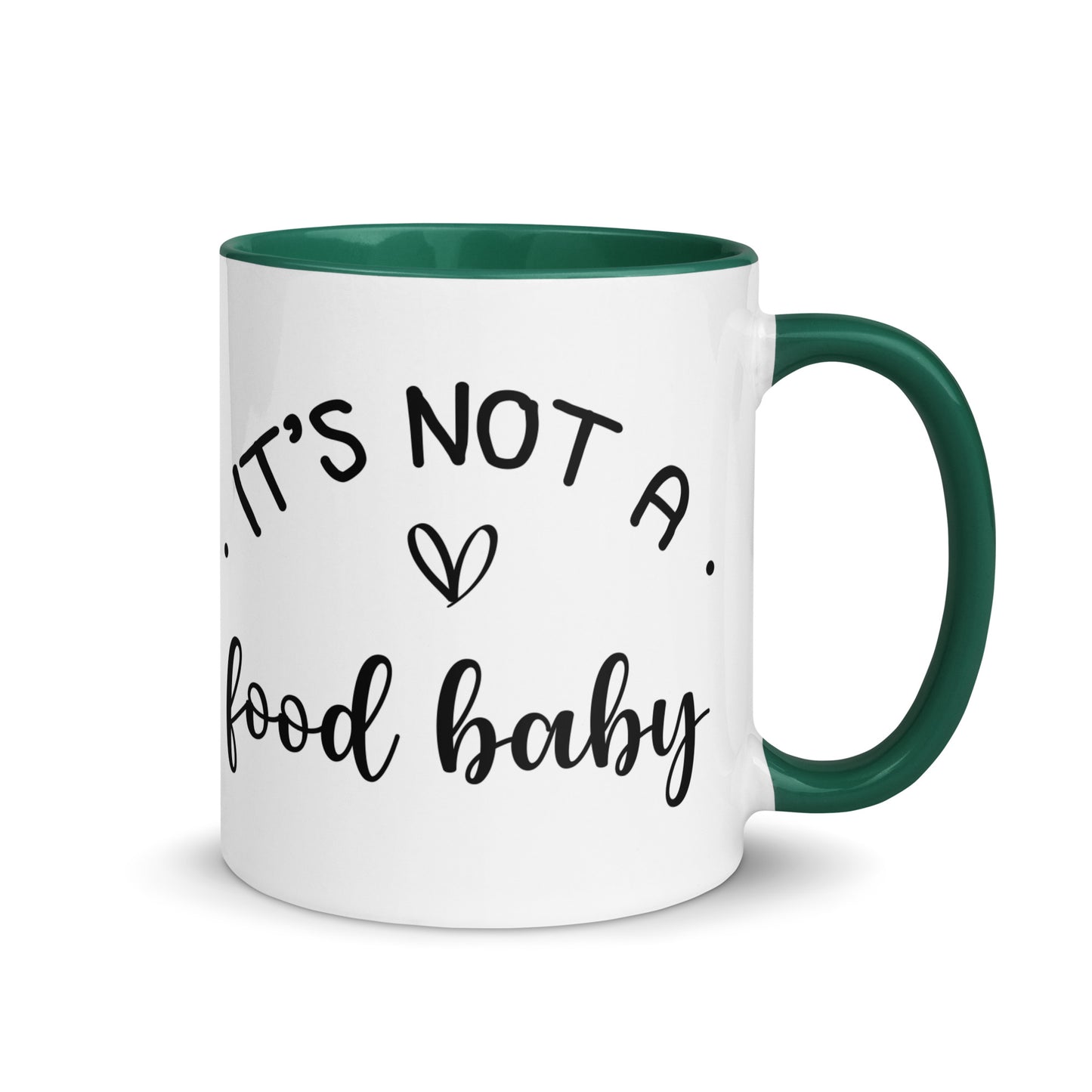 It's Not a Food Baby Mug with Color Inside