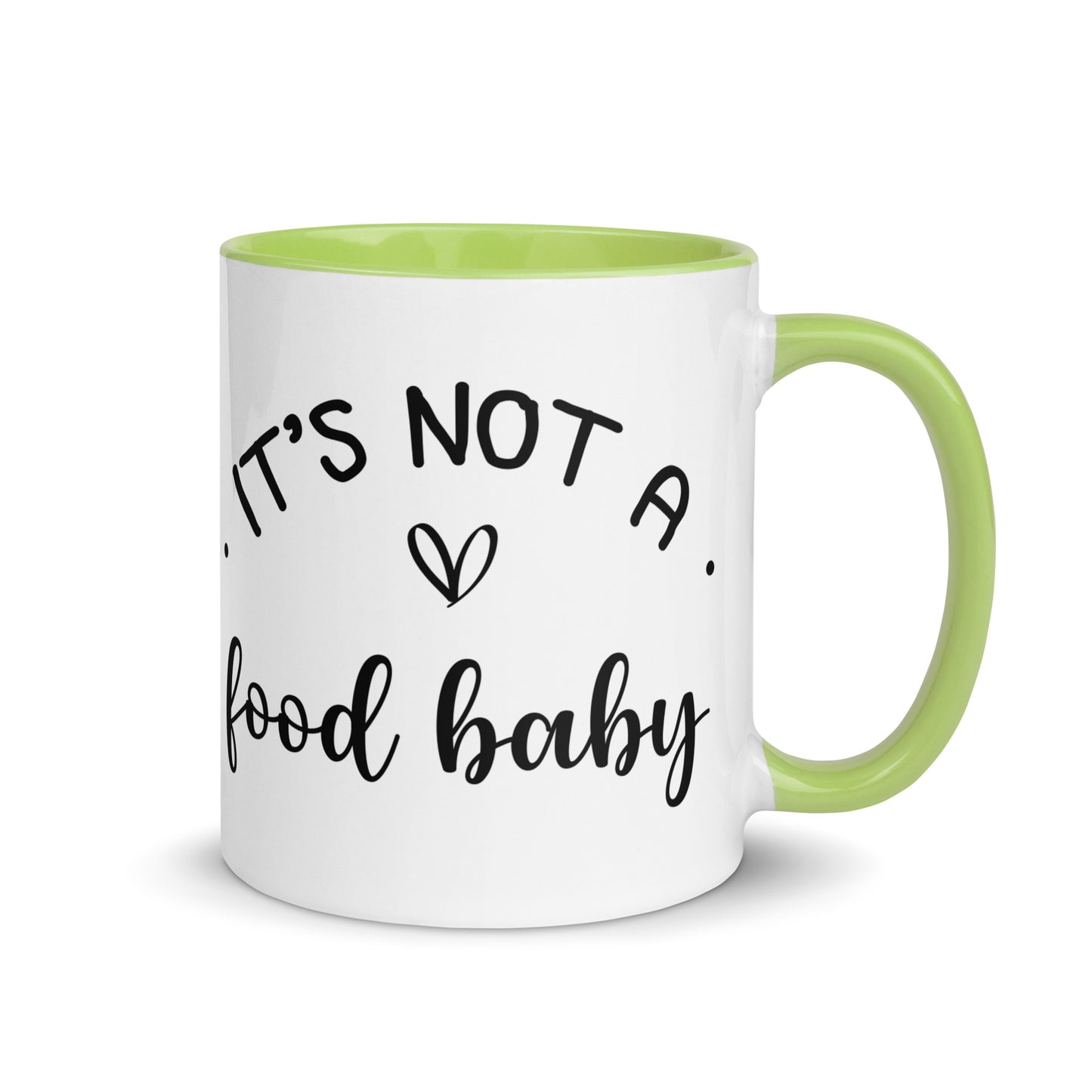 It's Not a Food Baby Mug with Color Inside