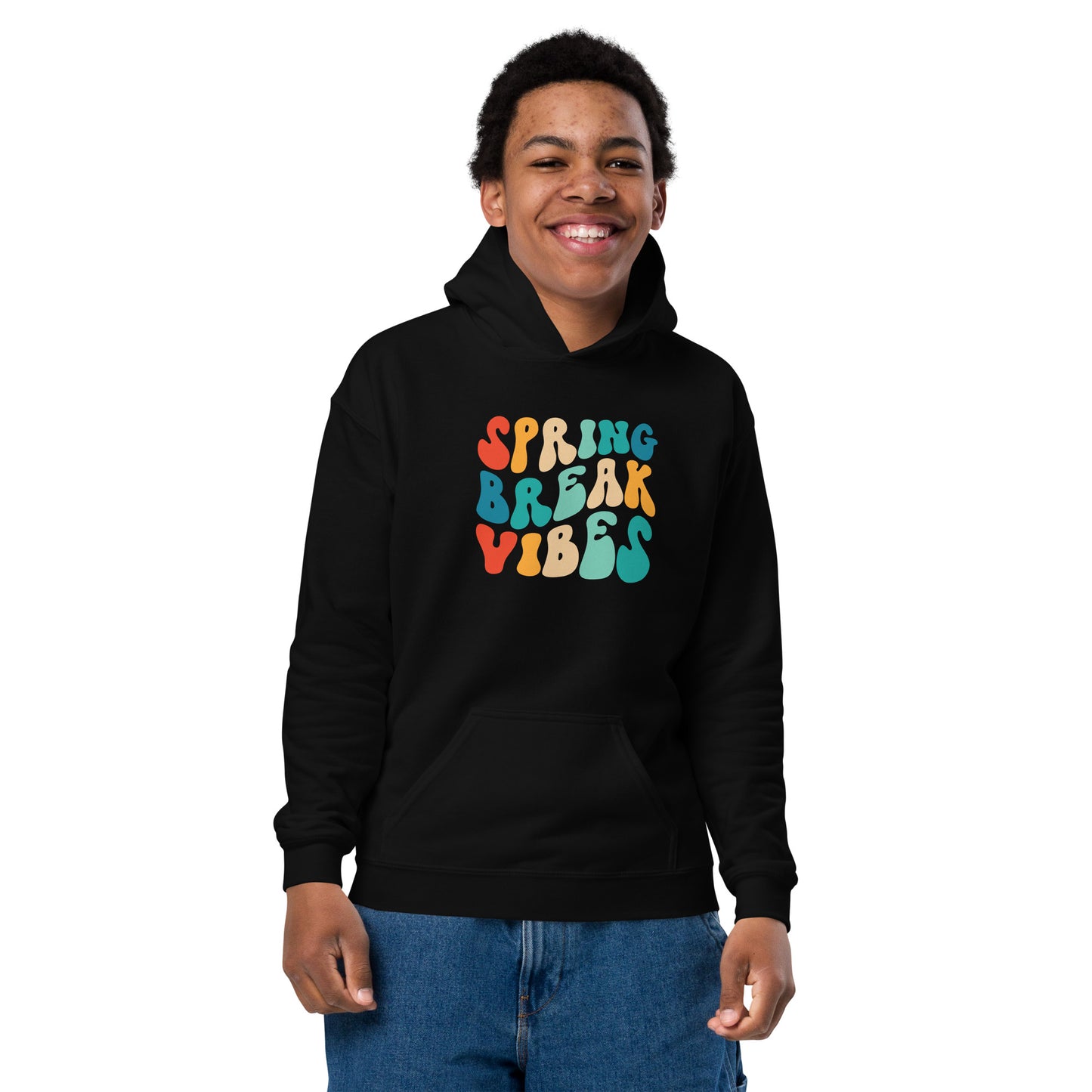 Spring Break Vibes Youth heavy blend hoodie