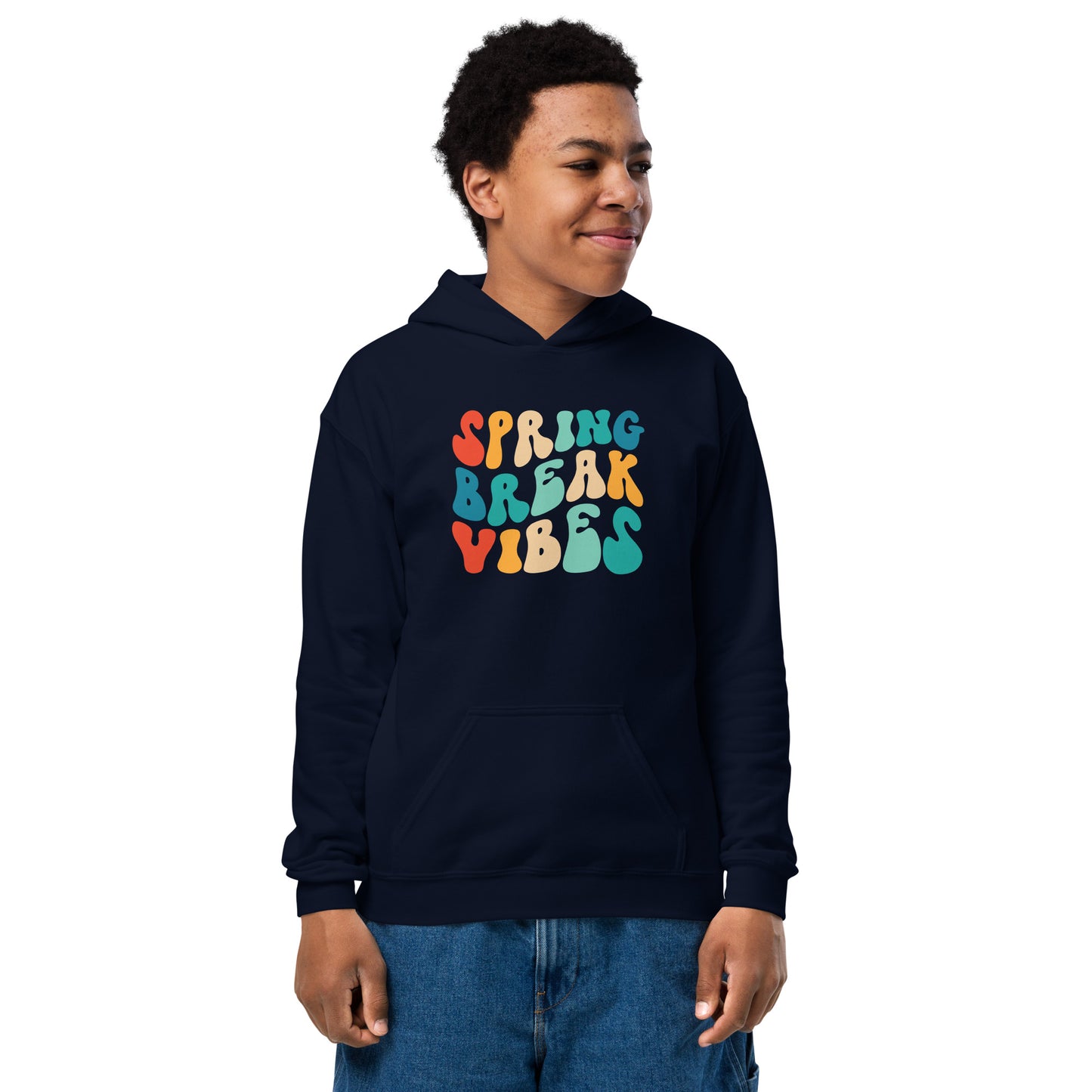 Spring Break Vibes Youth heavy blend hoodie