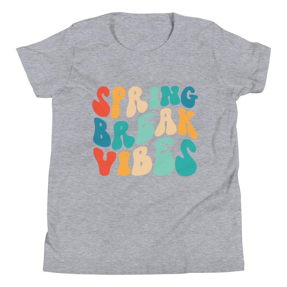 Sping Break Vibes Youth Short Sleeve T-Shirt