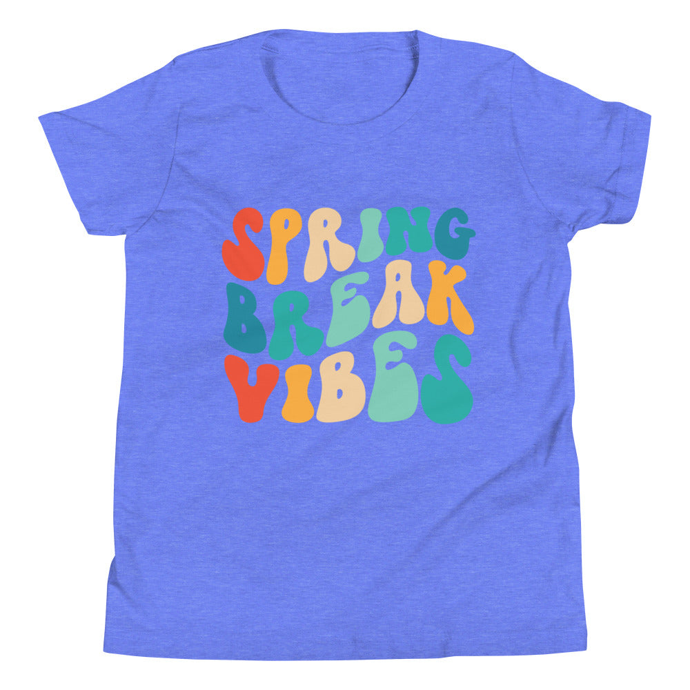 Sping Break Vibes Youth Short Sleeve T-Shirt