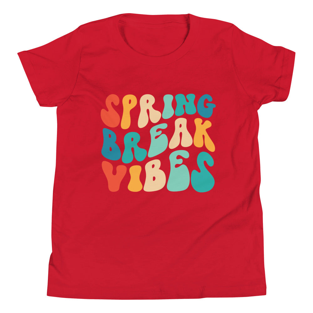 Sping Break Vibes Youth Short Sleeve T-Shirt