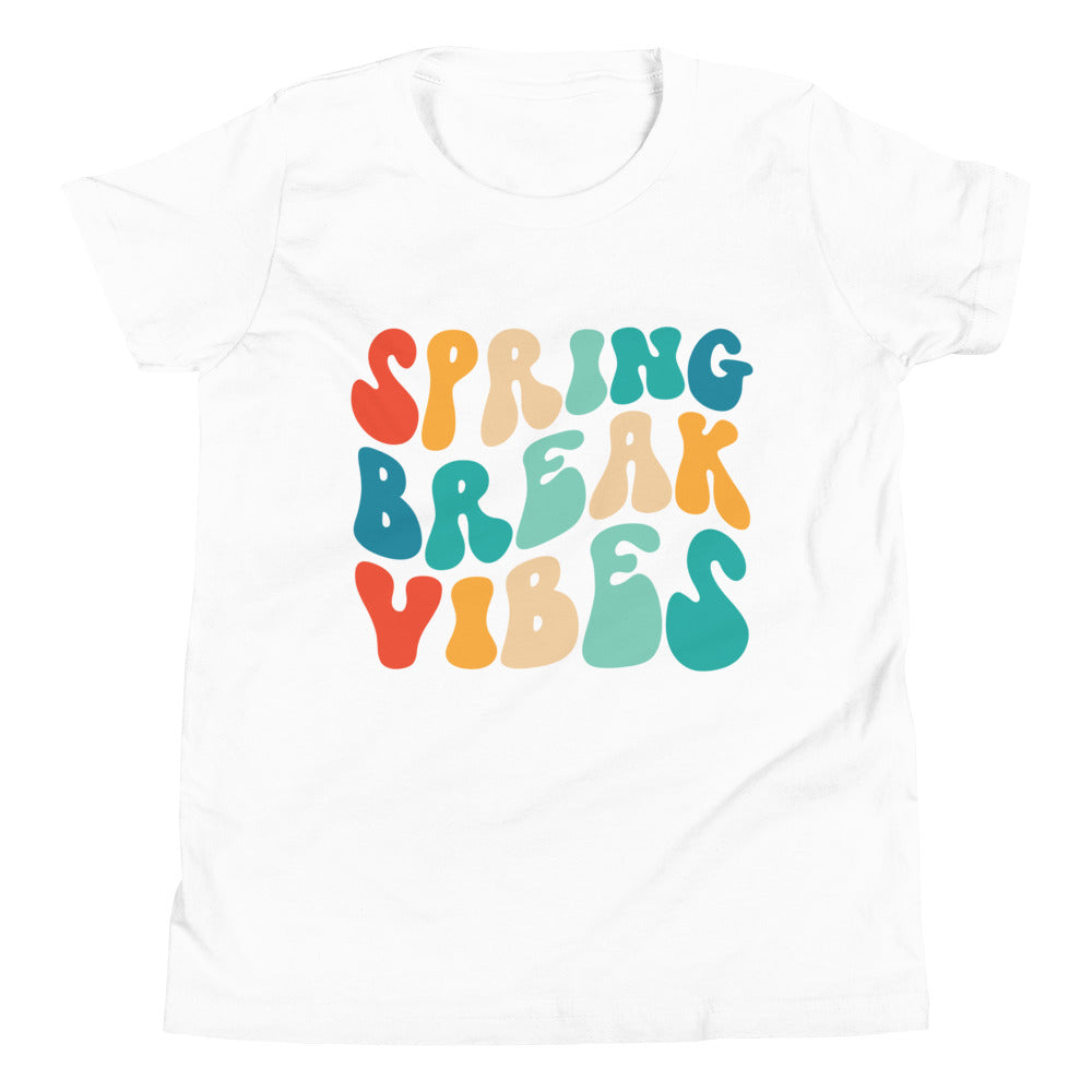 Sping Break Vibes Youth Short Sleeve T-Shirt