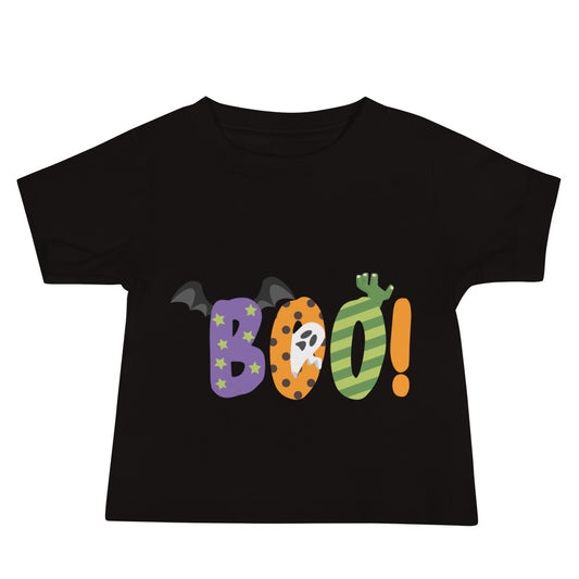 Boo Halloween Baby Jersey Short Sleeve Tee