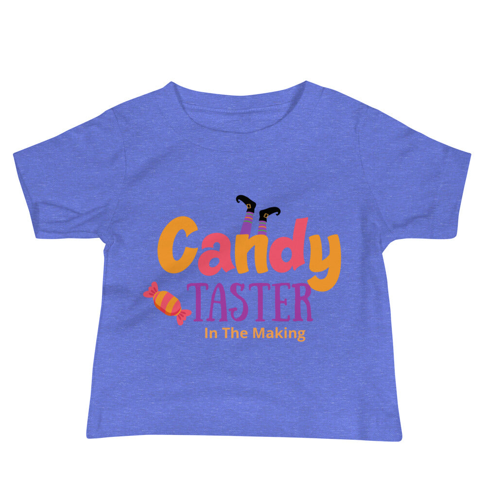 Candy Taster In The Making Halloween Baby Jersey Short Sleeve Tee