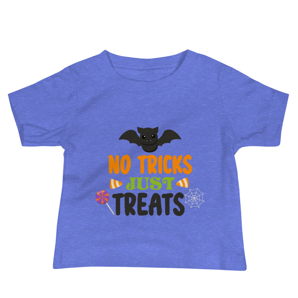 No Tricks Just Treats Halloween Baby Jersey Short Sleeve Tee