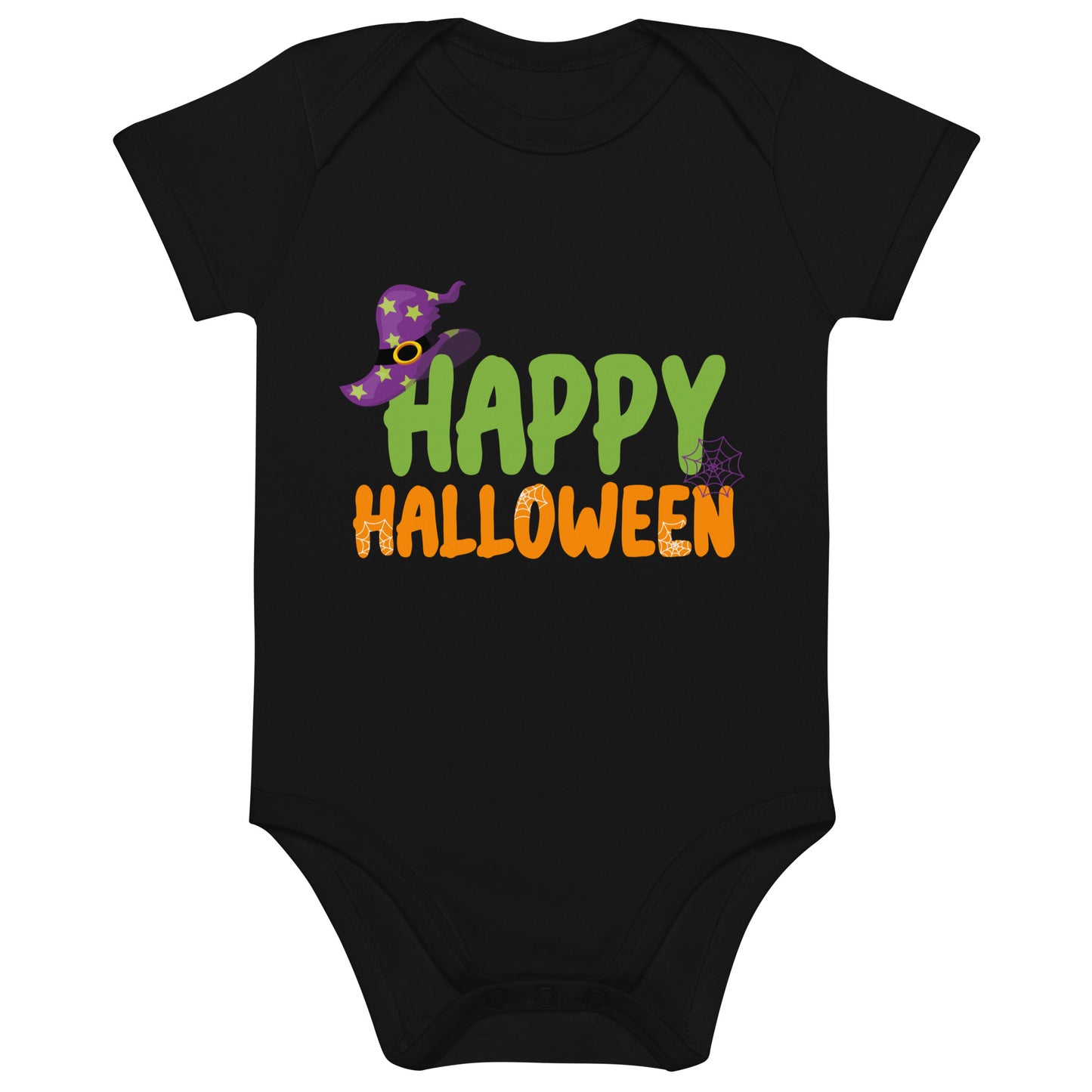 Happy Halloween Organic Cotton baby bodysuit