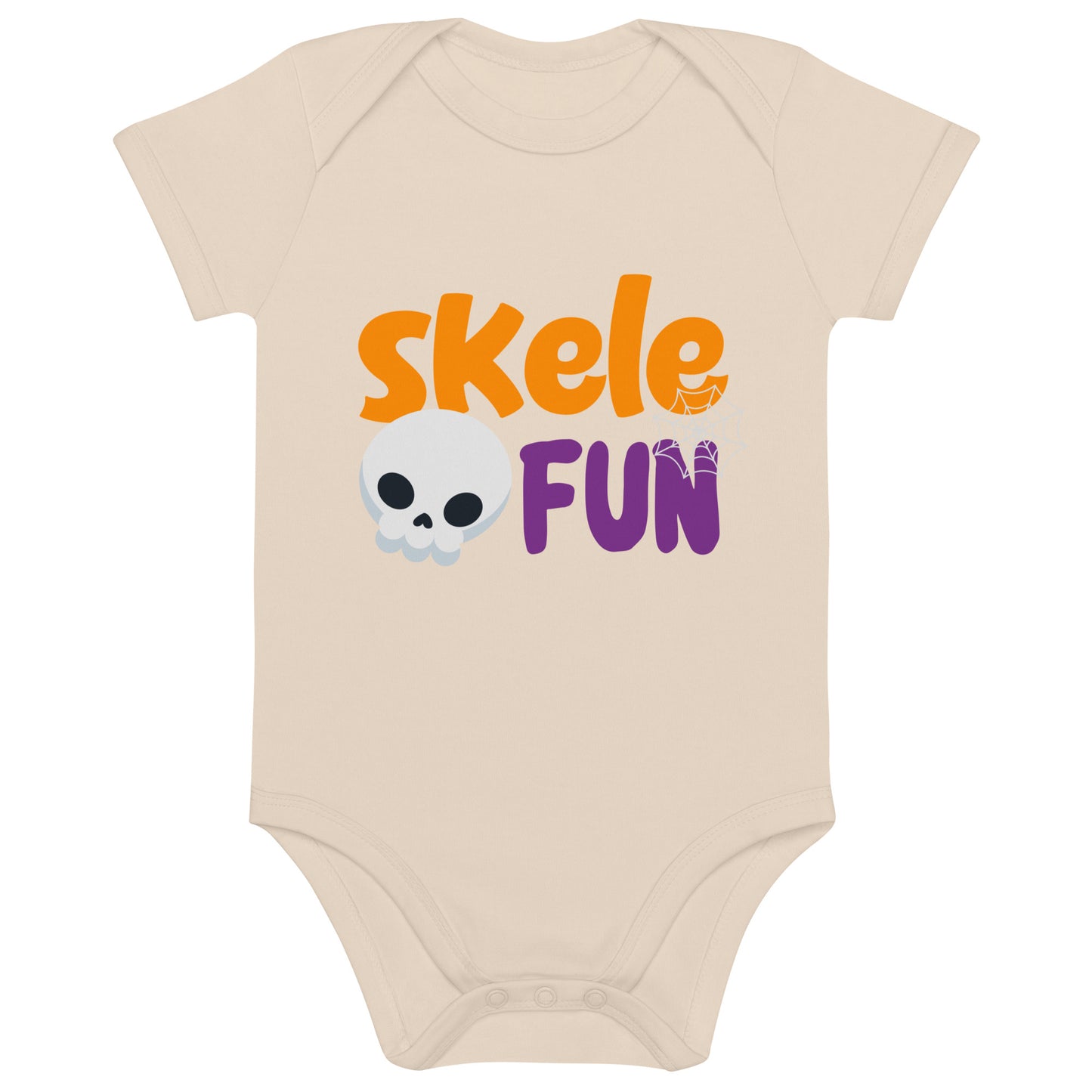 Skele Fun Organic Cotton baby bodysuit