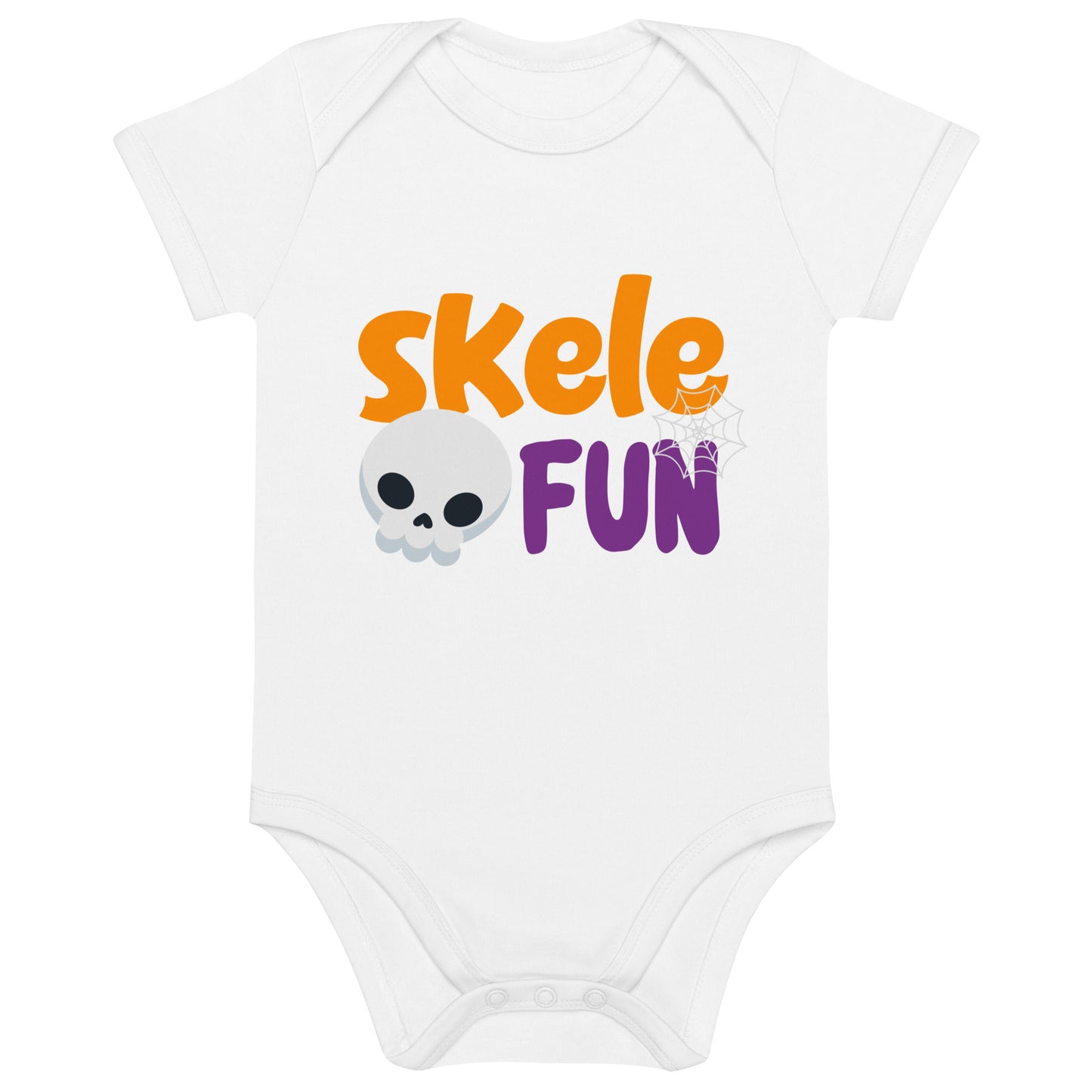 Skele Fun Organic Cotton baby bodysuit