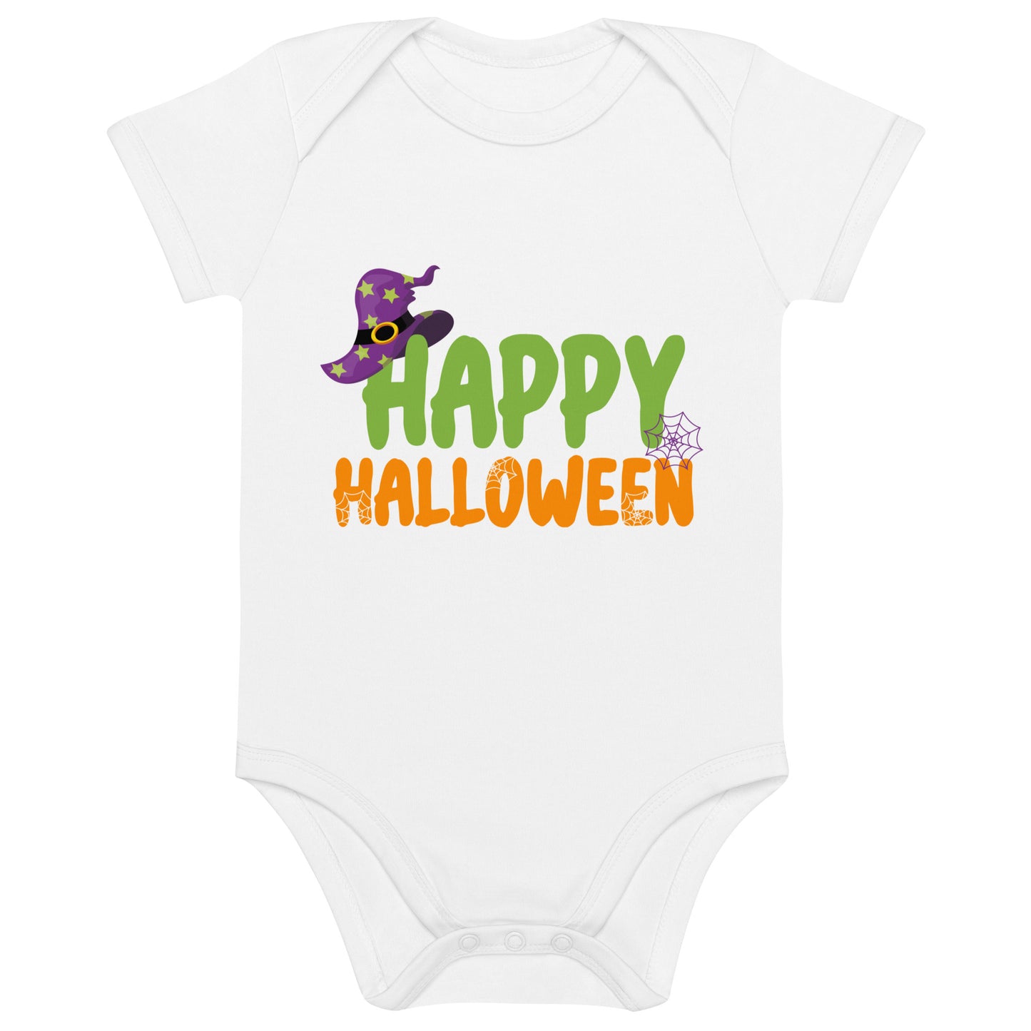 Happy Halloween Organic Cotton baby bodysuit